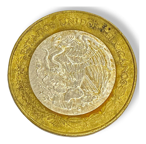 Moneda Bimetálica De 100 Pesos Estado De Chihuahua Año 2006 (Usado)