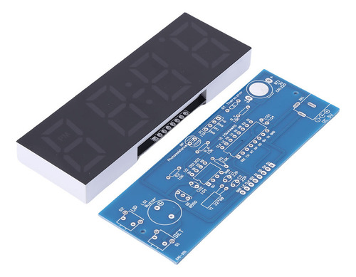 Kit De Reloj Digital Led De 4 Dígitos Para Bricolaje, Alimen