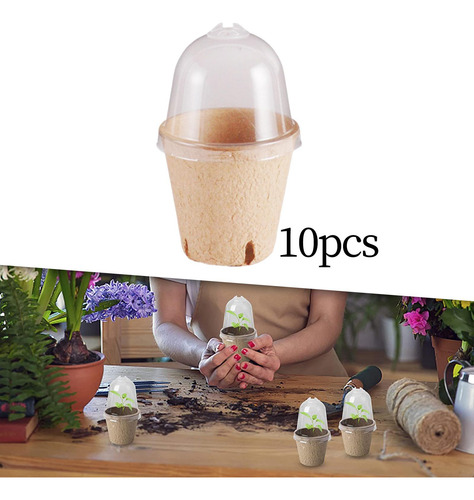 10 Macetas Para Vivero De Plantas, Macetas Para 8cm