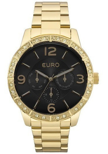 Relógio Euro Feminino On The Rocks Eu6p29agx/4p - Dourado