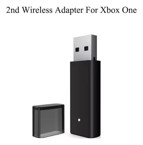 Controle Microsoft Xbox One + Receptor Microsoft Wireless Preto (Usado)
