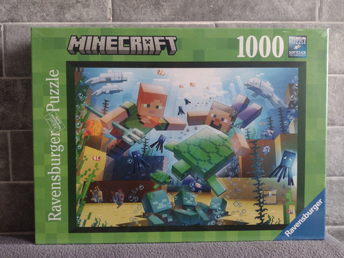 Rompecabezas Minecraft Ravensburger 1,000 Pzas