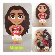 Comprar Muñecos En Mdf, Rompecabezas Personajes Pelicula  Moana 