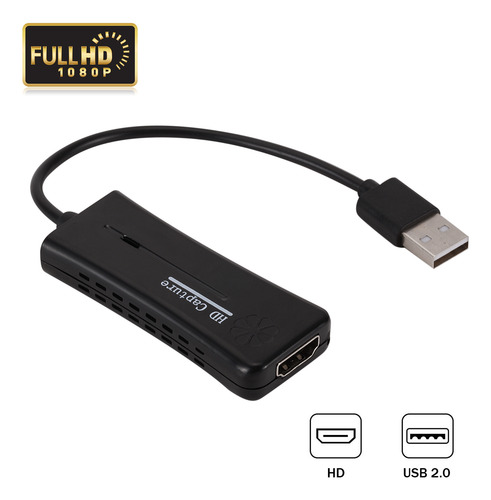 Tarjeta De Captura De Video Usb2.0 O 1080p Para Transmisión