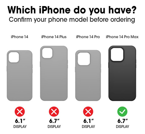 Funda Otterbox Prefix Series Para iPhone 14 Pro Max - Transparente