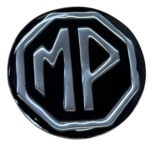 Calota Emblema Mp Laffer Aluminio Pod Atual Zero Kit 4 Uni (Usado)