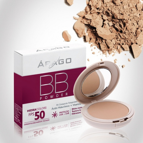 Bb Powder Hidracolors Fps 50 Bege Árago Pó Compacto
