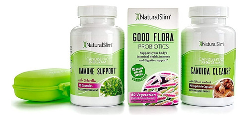 Naturalslim Candida Cleanse Candiseptic Program Sabor Natura