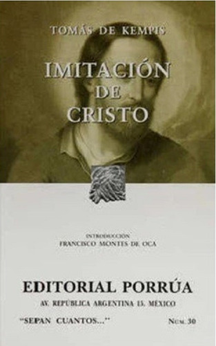 Libro Imitación De Cristo Tomás De Kempis ¡envío Gratis!