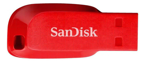 Pendrive Sandisk Cruzer Blade 32gb Rojo Electrico