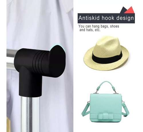 Rack Negro Doble Ajustable