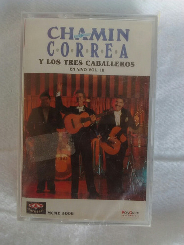 Chamin Correa Y Los Tres Caballeros Vol. 3 Cassette
