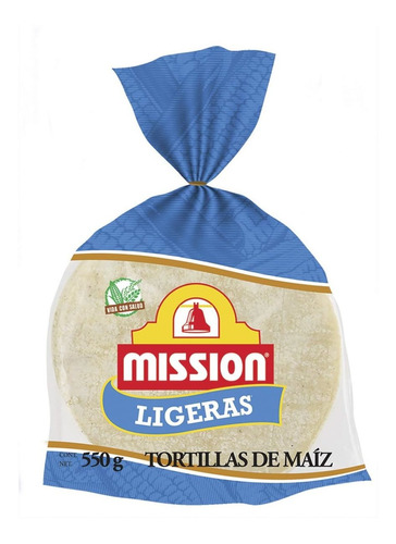 Tortilla De Maiz Mission Blanca 550 Gr