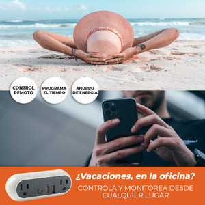 Enchufe Inteligente 2 Puertos Usb-a, Multivoltaje Wifi Alexa