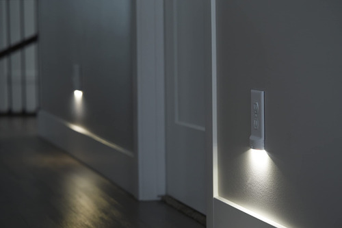 Paquete De 2 Luces Led Nocturnas Motionlight Snappower Con D