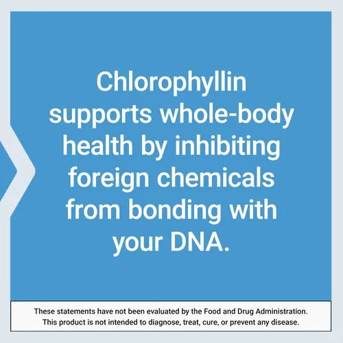 Clorofilina 100 Mg Antioxidante Para Adn Salud Hepática Desi