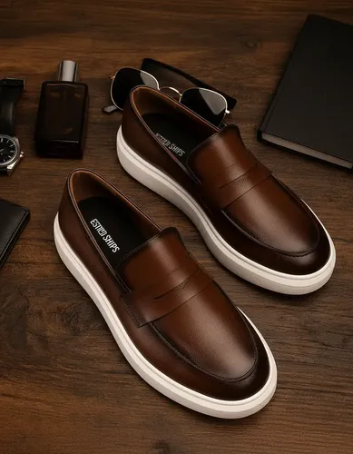 Mocassim Masculino Loafer Casual Premium Couro Confortável — R$ 109,40 em Mercado Livre, 39% OFF