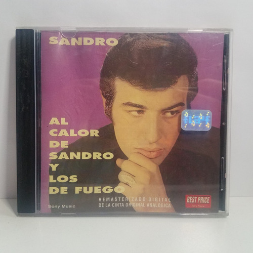 Cd Sandro - Al Calor De Sandro Y Los De Fuego - Original