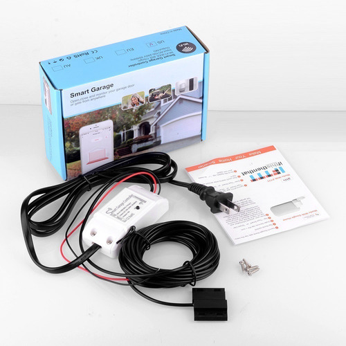 Smart Garagem Wifi Portão Inteligente Alexa Google Tuya