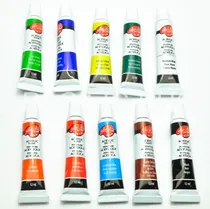 Comprar Lienzo + Acrilicos 10 Und + Pinceles Kit De Pintura !!!!!!