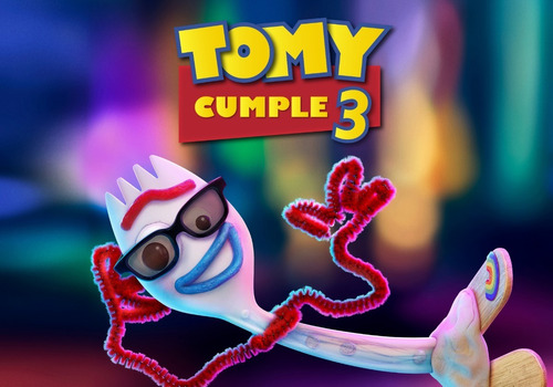 Afiche Toy Story 4 Personalizado - Imprimible