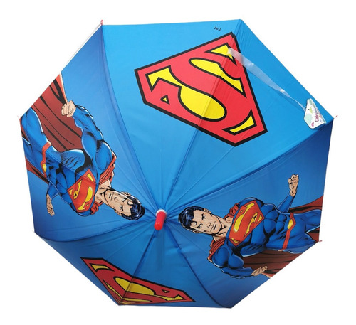 Paraguas Infantil Super Heroes Superman Licencia Orig Dc