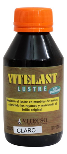 Lustre Para Muebles De Madera Rayones Vitelast Vitecso 125cc