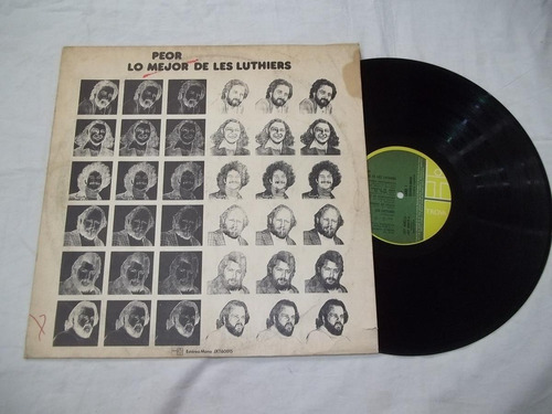 Lp Vinil - Peor - Lo Mejor De Les Luthiers