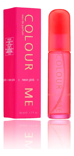Perfume Colour Me Femme Neon Pink 50ml - Selo Adipec