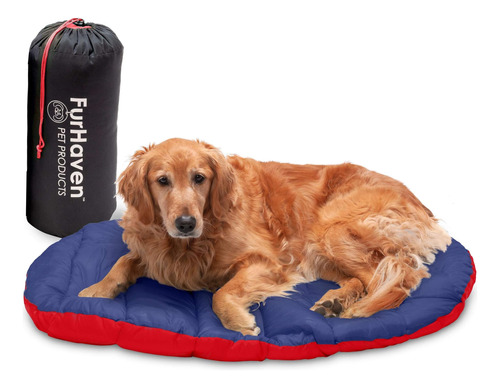 Furhaven Cama De Viaje Para Perros Al Aire Libre, Bolsa De T