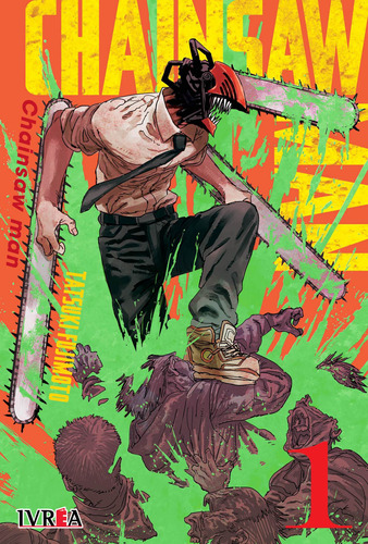 Manga Chainsaw Man Tomo 01 Ivrea - Tatsuki Fujimoto
