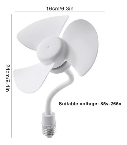 A Ventilador De Techo Con Rosca, Compacto, Ventilador De