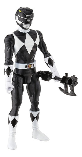 Power Rangers Mighty Morphin Black Ranger - Figura De Acción