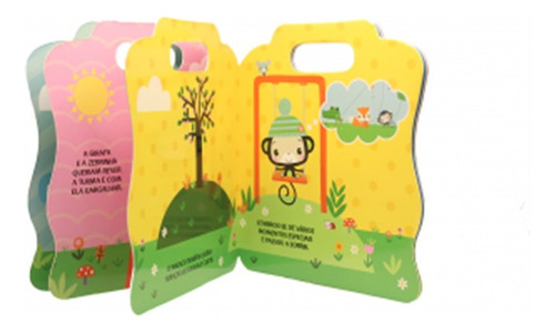 Kit Com 2 Livros Infantis Com Alça - Capa Dura
