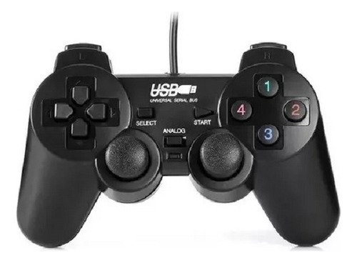 Joystick Gamepad Usb-208 Cableado Pc Usb