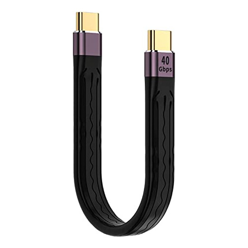 Cable Usb C A Tipo C De Línea Corta Youngselly (2/5 Pies), C