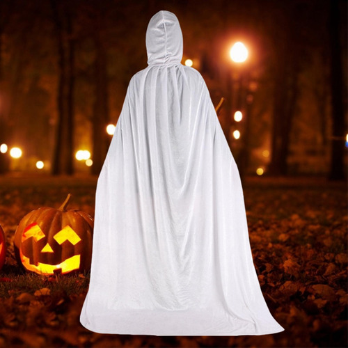 De Capa Con Capucha De Terciopelo De Halloween Durable Para