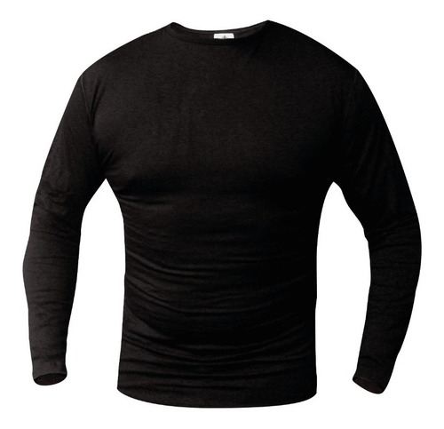 Remera Manga Larga Tejido Orgánico Bamboo Niños Térmicas