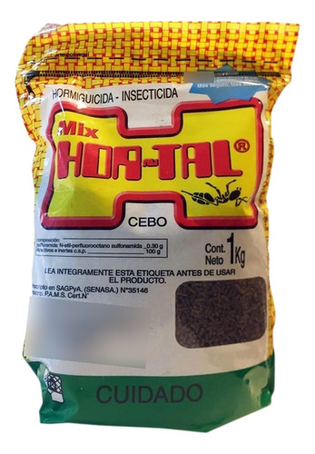 Hormiguicida Mix Hortal Cebo Granulado Mata Hormigas X 1 Kg