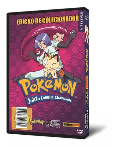 Dvd Pokémon 2ª Temporada Completa E Dublada