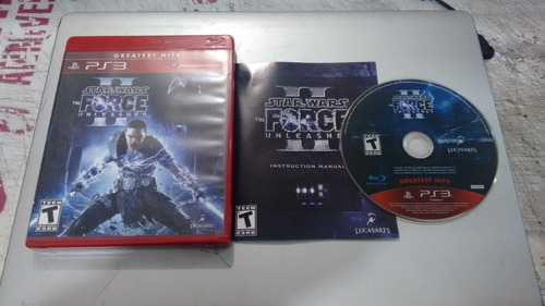 Star Wars The Force Unleashed Ii Completo Play Station 3