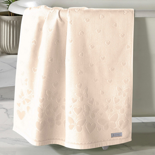 Toalla Baño Dohler Jacquard Romance 70 X 140 Cm 100% Algodón