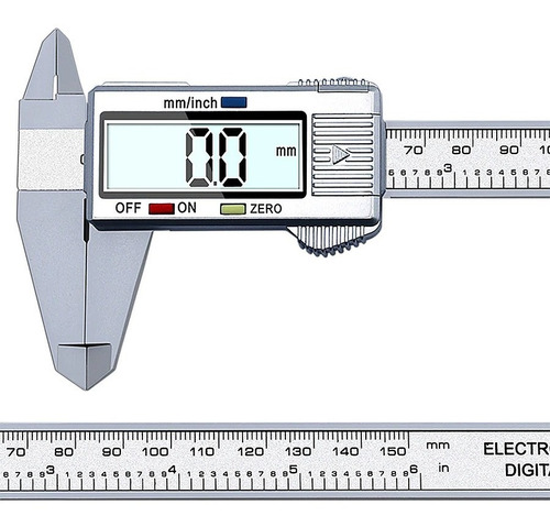 Vernier Calibrador Electrónico De Fibra De Carbono