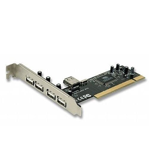 Placa Pci Via Com 5 Portas Usb 2.0 Box