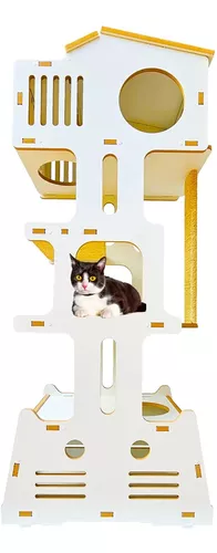 Gato preto marcel scratcher-scratcher árvore para gatos, parque de jogos de  gato com colunas de sisal, brinquedo de gato com vasos, móveis de gato para  afiar unhas, plataformas de atividade - AliExpress
