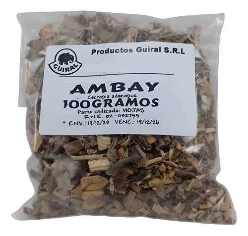 Infusión Ambay Guiral Asma Bronquitis Tos X 100 Gr