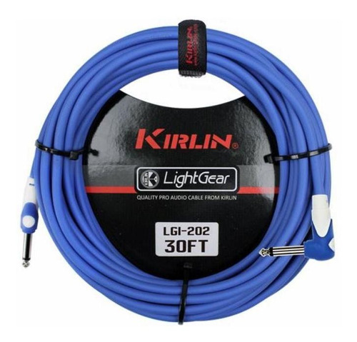 Cable Instrumento 3mts Azul Kirlin Lgi-202-3a 