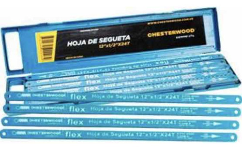 Hoja De Segueta 1/2x24t Chesterw