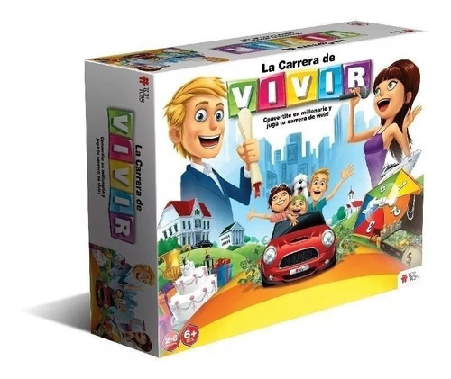 Carrera De Vivir (juego De La Vida Life ) Top Toys Original