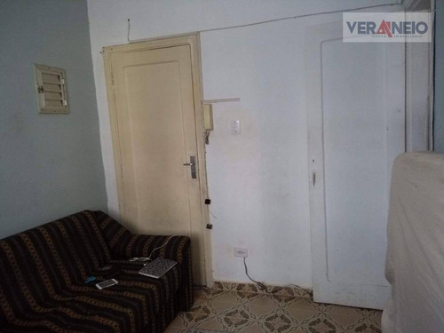 Kitnet Com 1 Dormitório À Venda, 28 M² Por R$ 150.000,00 - Canto Do Forte - Praia Grande/sp - Kn0301